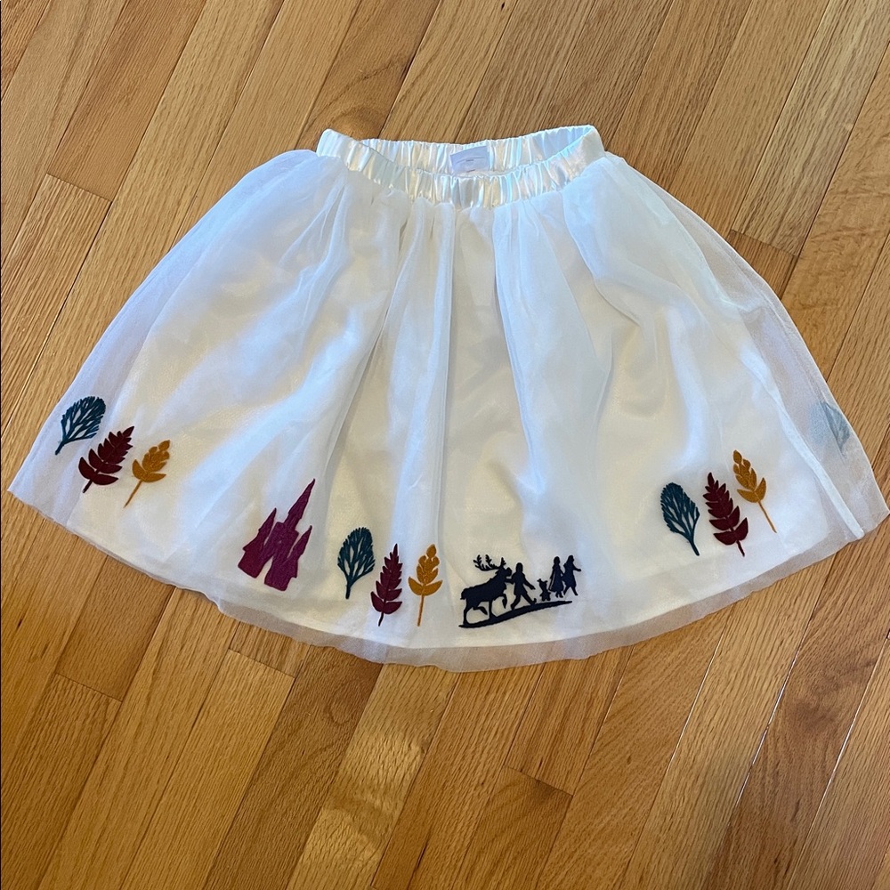 Disney Frozen II White Tulle Skirt